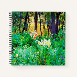 Helle Sonnenaufgänge mit Tree Lilis in meinem Rubi Notizbuch