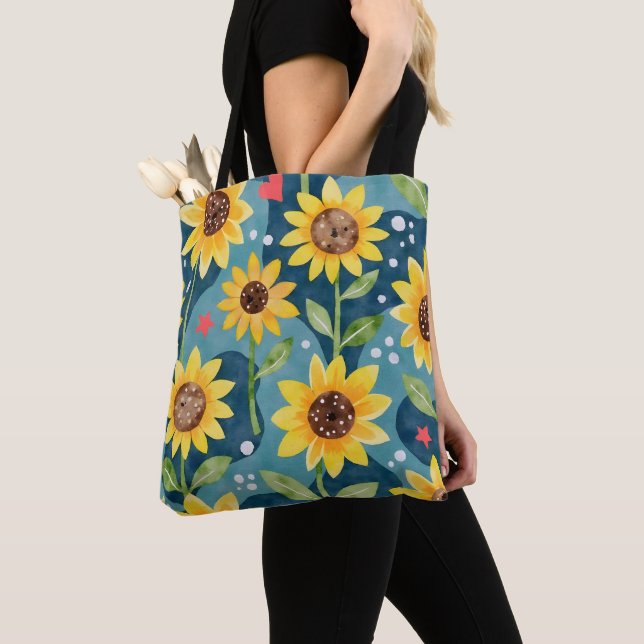 Helle Sonnenblumen (Von Nahem)