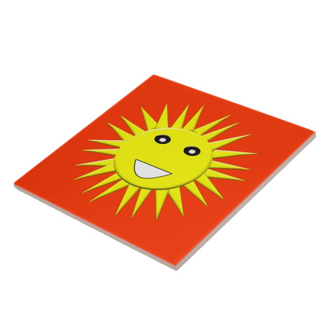 Helle Sonnenscheinfliese Fliese (Seite)