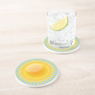 Helle Sun Getränkeuntersetzer