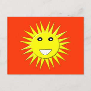 Helle Sunshine Postcard Postkarte