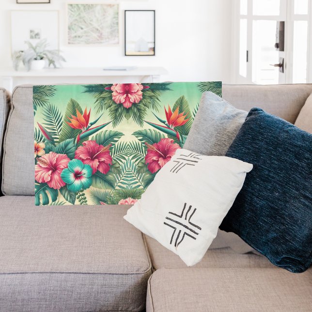 Helle Tropen Fleecedecke (Von Creator hochgeladen)