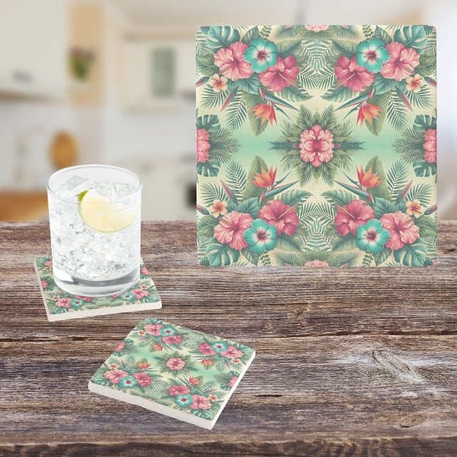 Helle Tropen Steinuntersetzer (Von Creator hochgeladen)