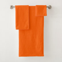 Helle True Orange Solid Color