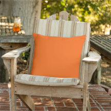 Helle True Orange Solid Color