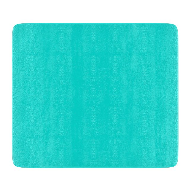 Helle türkisfarbene Farbe Schneidebrett (Vorderseite)