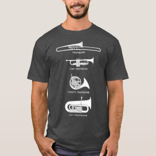 Helle Typen von Trombonen (2) T-Shirt