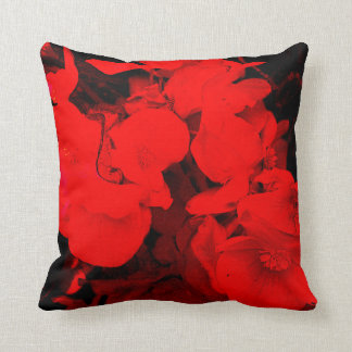 Helle u. dunkle Blumen Kissen