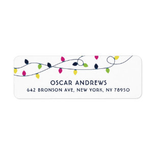 Helle und farbenfrohe Weihnachtsbeleuchtung - Feie