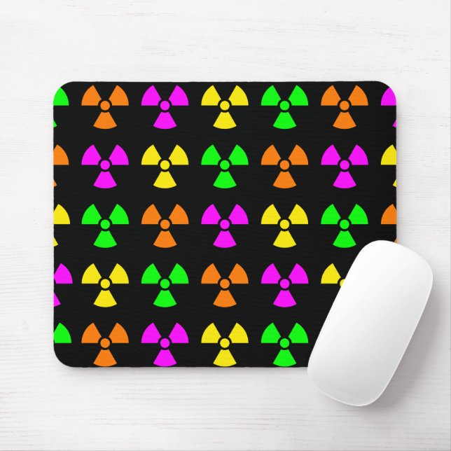 Helle und farbige Trefoliensymbole Mousepad (Mit Mouse)