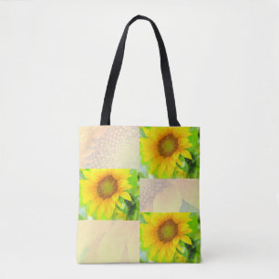 Helle und fröhliche gelbe Sonnenblumen
