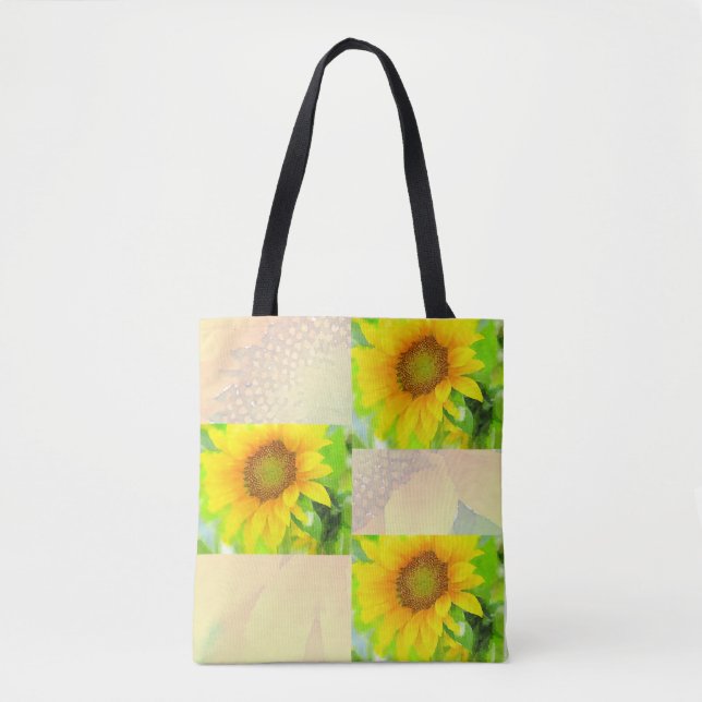 Helle und fröhliche gelbe Sonnenblumen (Vorderseite)