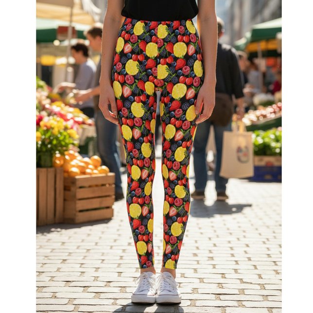Helle und kühne Fruchtsäfte Leggings (Von Creator hochgeladen)