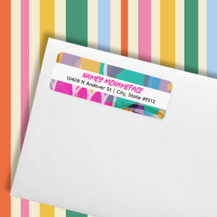 Helle und moderne bunte Abstraktion