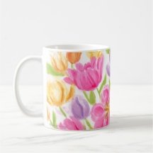 Helle und schöne Tulips-Tasse