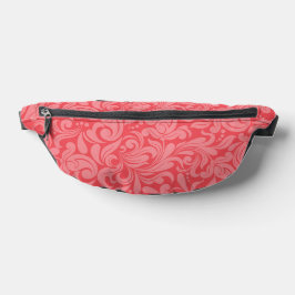 HELLE, VERZIERTE BLÜH-PATTER BAUCHTASCHE