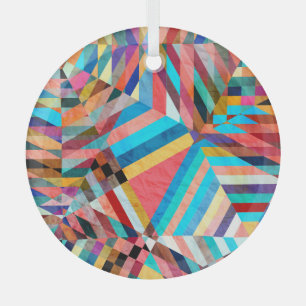 Helle Wasserfarbe: Abstrakte Fantasie Hintergrund Ornament Aus Glas