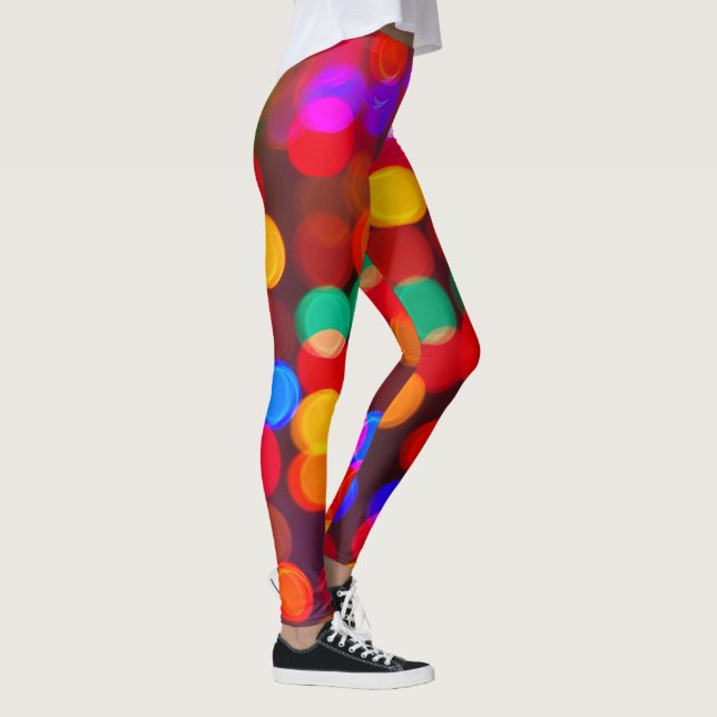 Helle Weihnachtsbeleuchtung Leggings (Rechts)