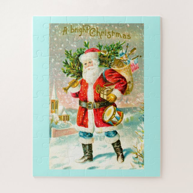 Helle Weihnachtsfeier Puzzle (Vertikal)