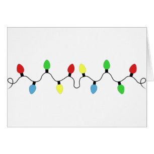 Helle Weihnachtslichter