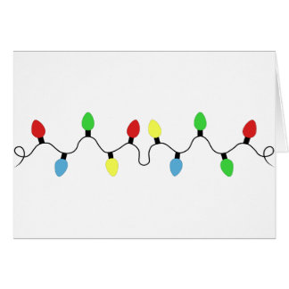 Helle Weihnachtslichter