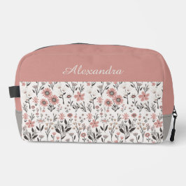 Helle Wildblume Waschbeutel