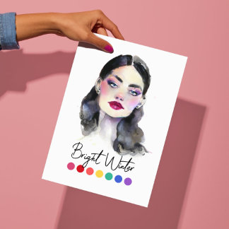 Helle Winterart Saisonfarbanalyse Kunst Poster