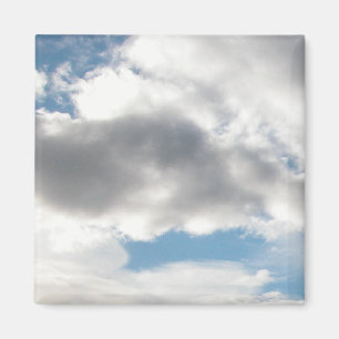 Helle Wolken Magnet