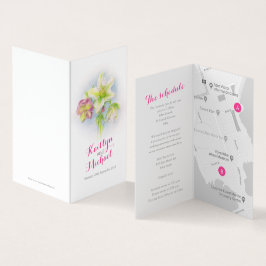Hellebore Art Hochzeit Details Gastplan