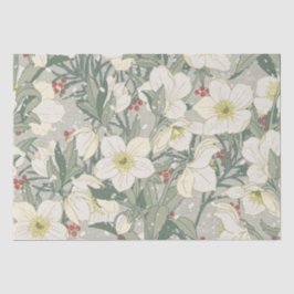 Hellebore Winter Blume Seidenpapier