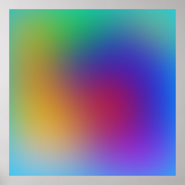 Heller Abstrakter Hintergrund Poster (Vorne)