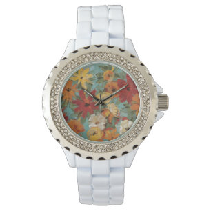 Heller ausdrucksvoller Garten Armbanduhr