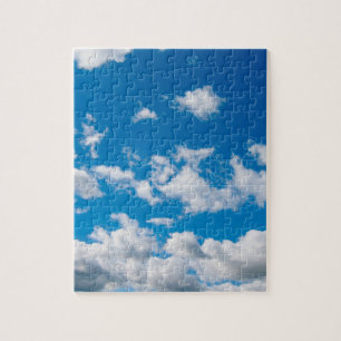 Heller blauer Himmel Puzzle