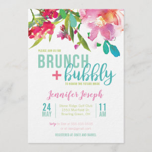 Heller Brunch und Bubbly-Einladung Einladung