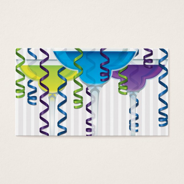 Heller Cocktail und Band (Vorderseite)