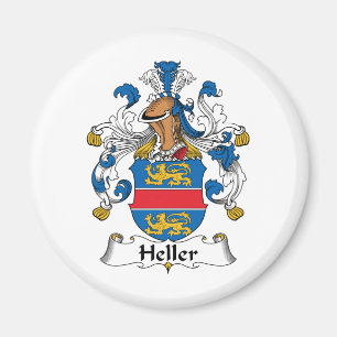 Heller Familienwappen Magnet