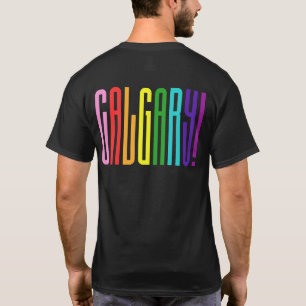 Heller Gay Pride LGBT des Regenbogen-Text-LGBTQ T-Shirt