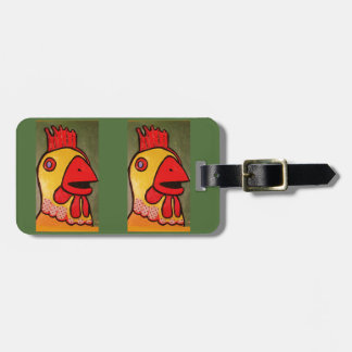 Heller Huhn-Gepäckanhänger Gepäckanhänger