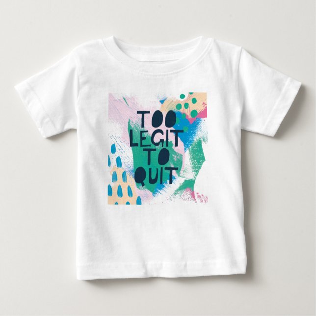 Heller Inspirationiii | auch Legit zum zu Baby T-shirt (Vorderseite)