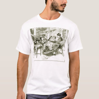 Heller kurzer das Selleve der Sommer-Abends-Männer T-Shirt
