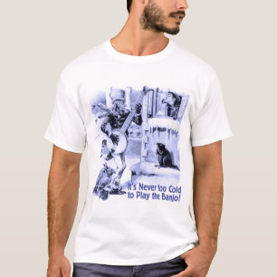 Heller kurzer T - Shirt die Hülse der nie zu