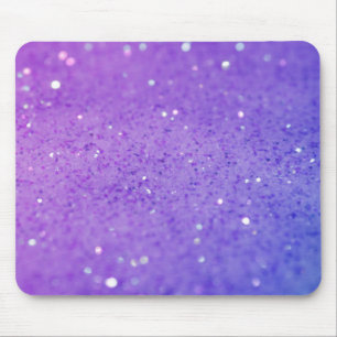 Heller lila Glitzer - glänzend, Glitzern Mousepad