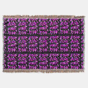 Heller lila und schwarzer Grafikdesigner Decke