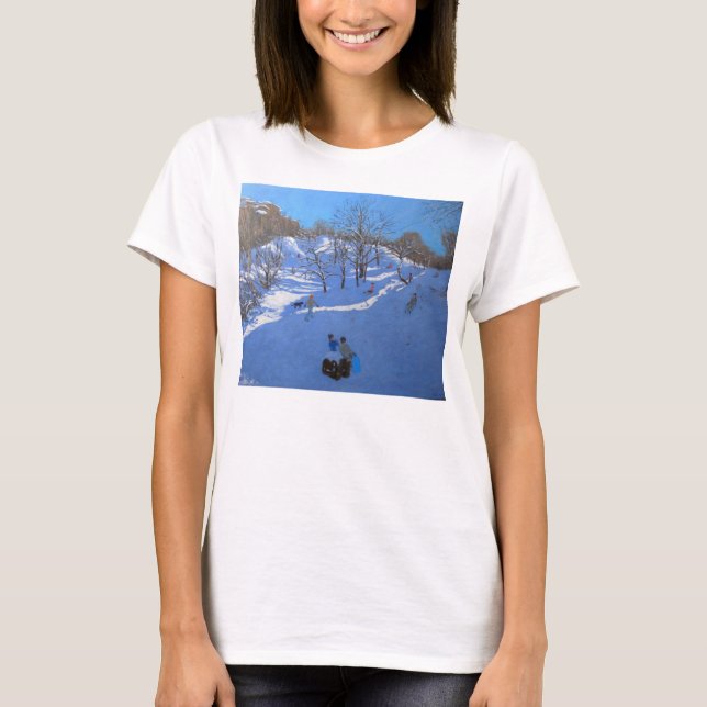 Heller Morgen an schwarzem Pool 2009 T-Shirt (Vorderseite)