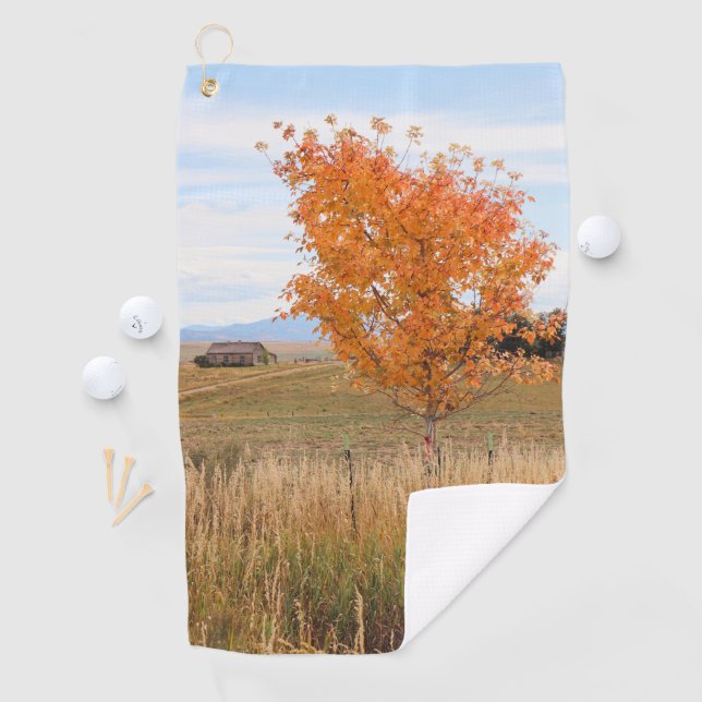Heller Oktober  Golfhandtuch (Insitu)