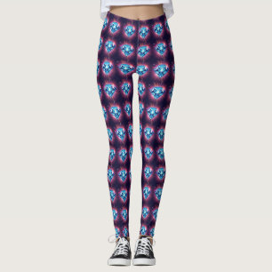 Heller pixeliger Diamant  Leggings