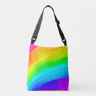 Heller Regenbogen Tragetaschen Mit Langen Trägern