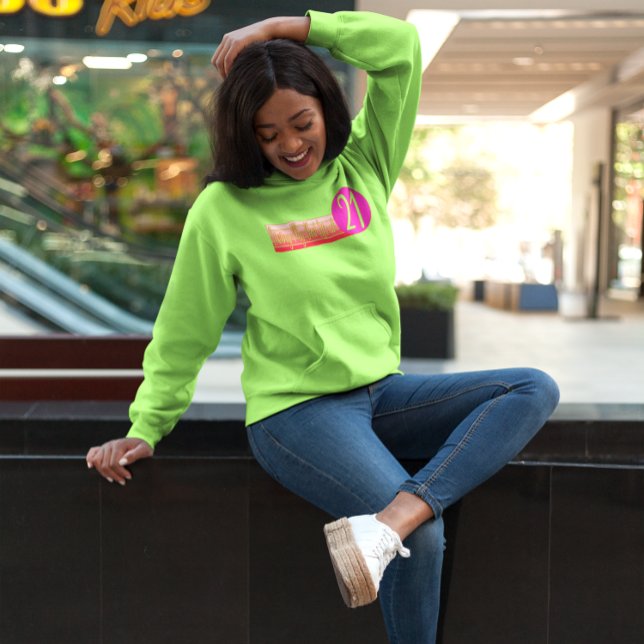 Heller Retro-Sonnenuntergang 'Mein bestes Leben mi T-Shirt (Von Creator hochgeladen)