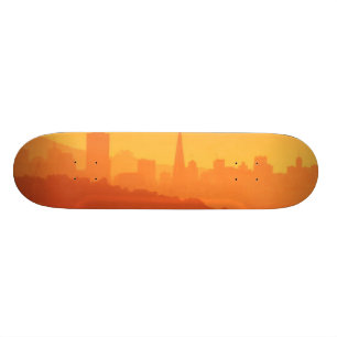 Heller San Francisco Sonnenuntergang Skateboard