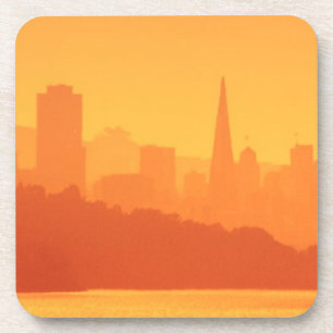 Heller San Francisco Sonnenuntergang Untersetzer